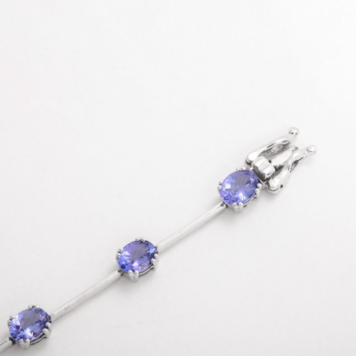 Oval Tanzanite Bracelet