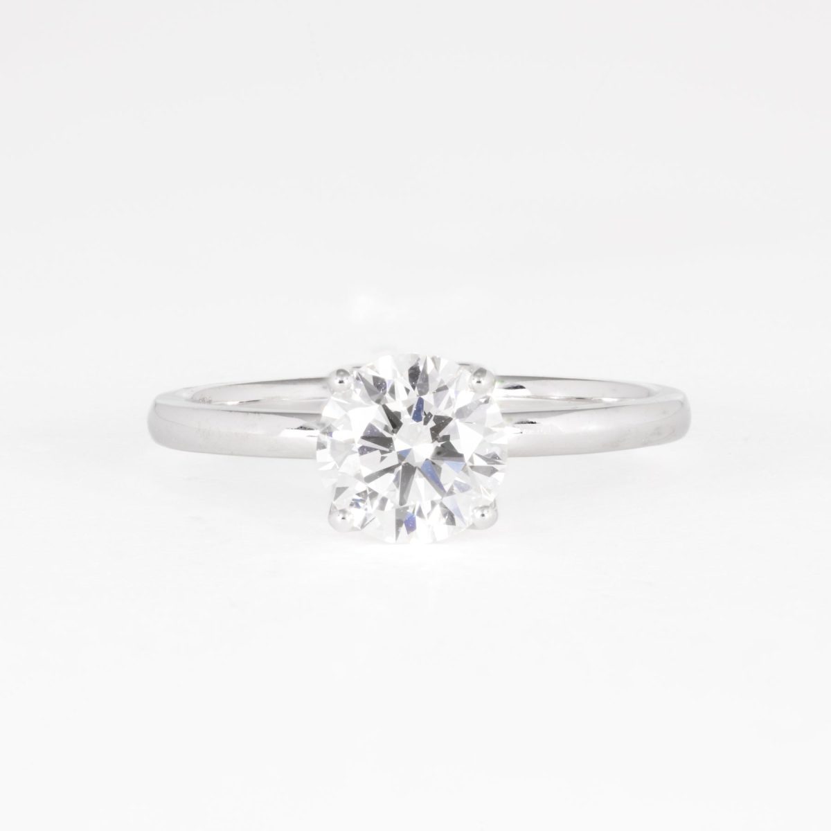 Diamond Solitaire Ring – view 3
