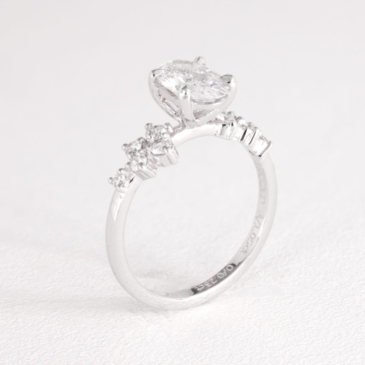 Oval Diamond Engagement Ring