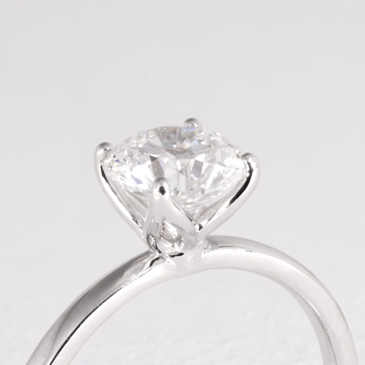 Diamond Solitaire Ring – view 2